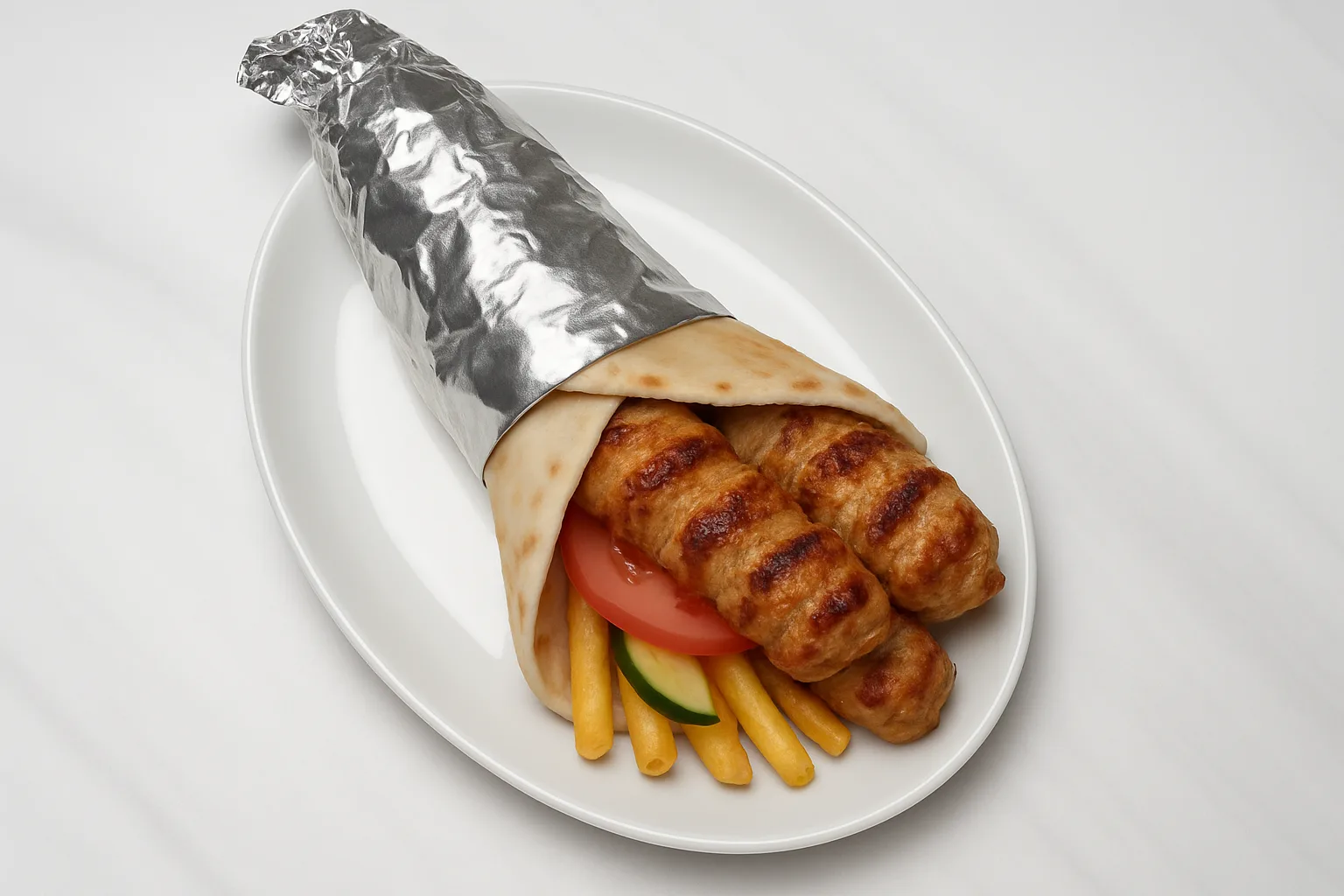 Kycklingspett Sandwich